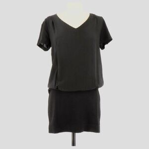 Used Sandro Black Mini Dress Size 2